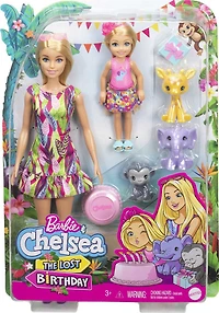 Barbie et Chelsea - L'Anniversaire perdu - Poupées, animaux