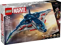 LEGO Marvel Le Quinjet d'Avengers : L'ère d'Ultron, Ensemble de Construction pour Enfants et Cadeau de Superhéros 76325