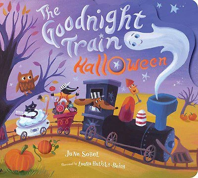 Goodnight Train Halloween Board Book - Édition anglaise