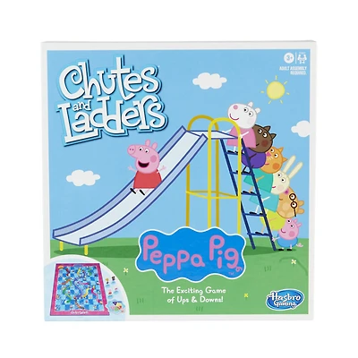 Jeu Chutes and Ladders : jeu de plateau version Peppa Pig