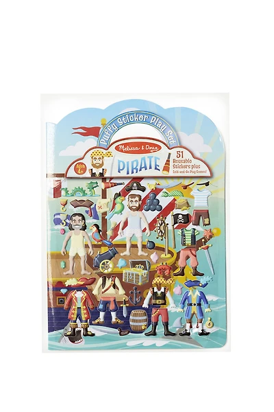 Melissa & Doug Puffy Sticker Play Set - Pirate - French Edition