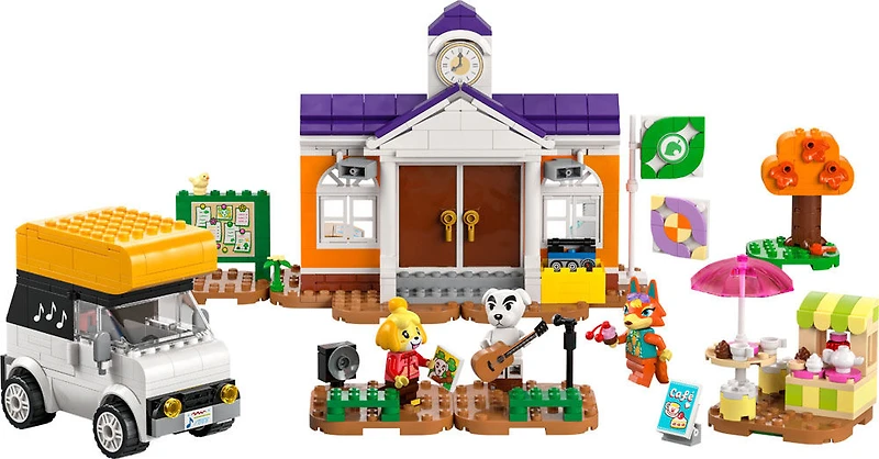 Jouet LEGO Animal Crossing Concert de Kéké sur la place 77502