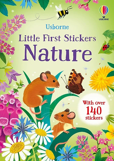 Little First Stickers Nature - English Edition