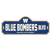 Plaque de rue des Winnipeg Blue Bombers de la LCF