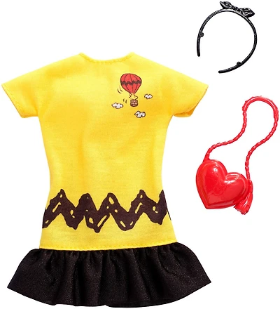 Barbie - Vêtements - Tenue au look complet - Charlie Brown - Robe.