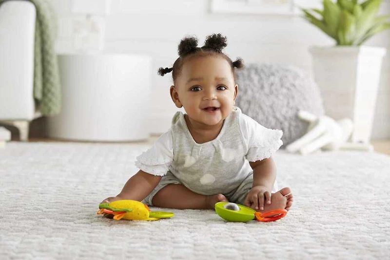 Fisher-Price Toys Taco Tuesday Gift Set Pretend Food Baby Toys for Newborn Sensory Play