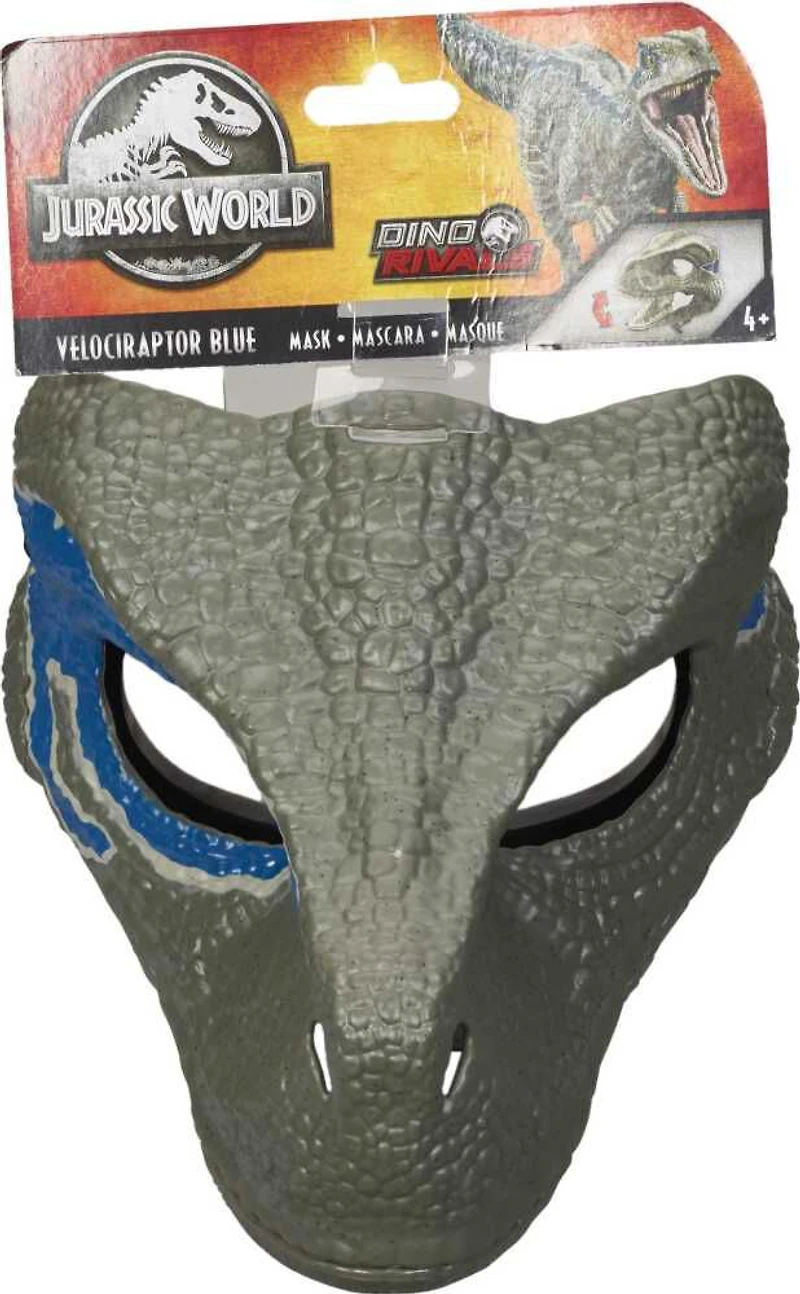 Masque bleu de Vélociraptor de Jurassic World