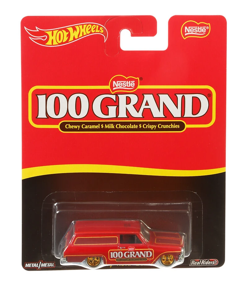 Hot Wheels - Véhicule Nestlé 100 Grand Chevy Nova Delivery 1964