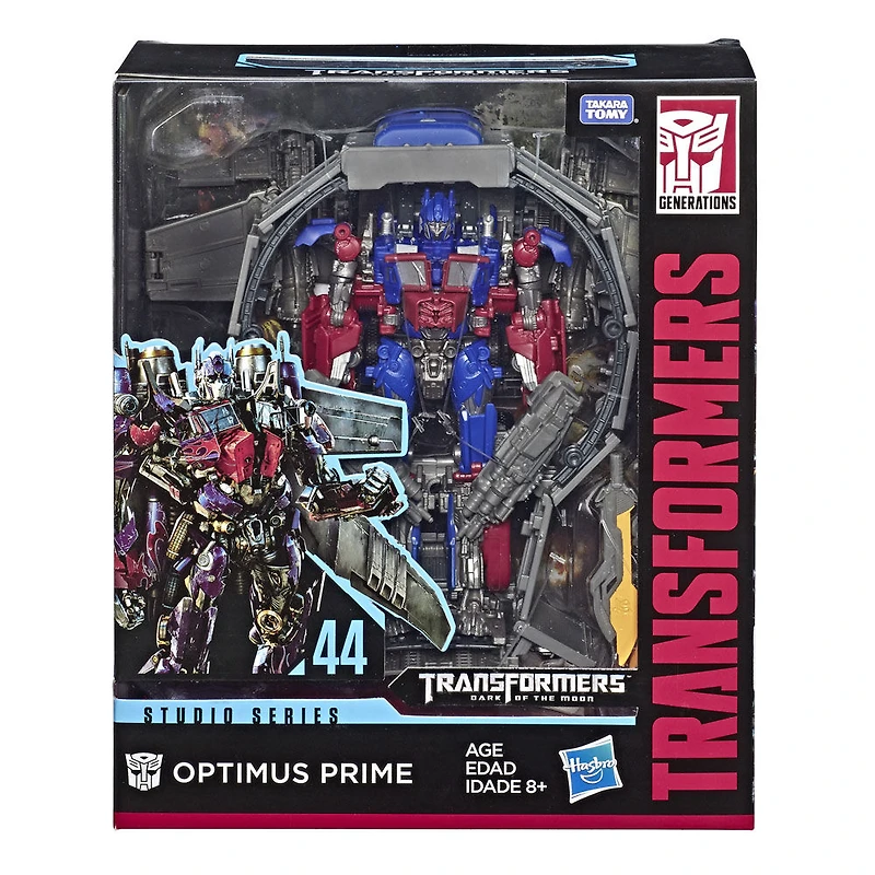 Transformers Studio Series 44, Optimus Prime de classe leader du film Transformers : La face cachée de la lune
