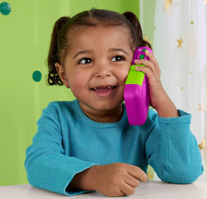 Fisher-Price Barney's World Téléphone Hey Barney, multilingue