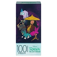 Puzzle 100 pièces Raya et le dernier dragon, pour les familles et les enfants à partir de 4 ans