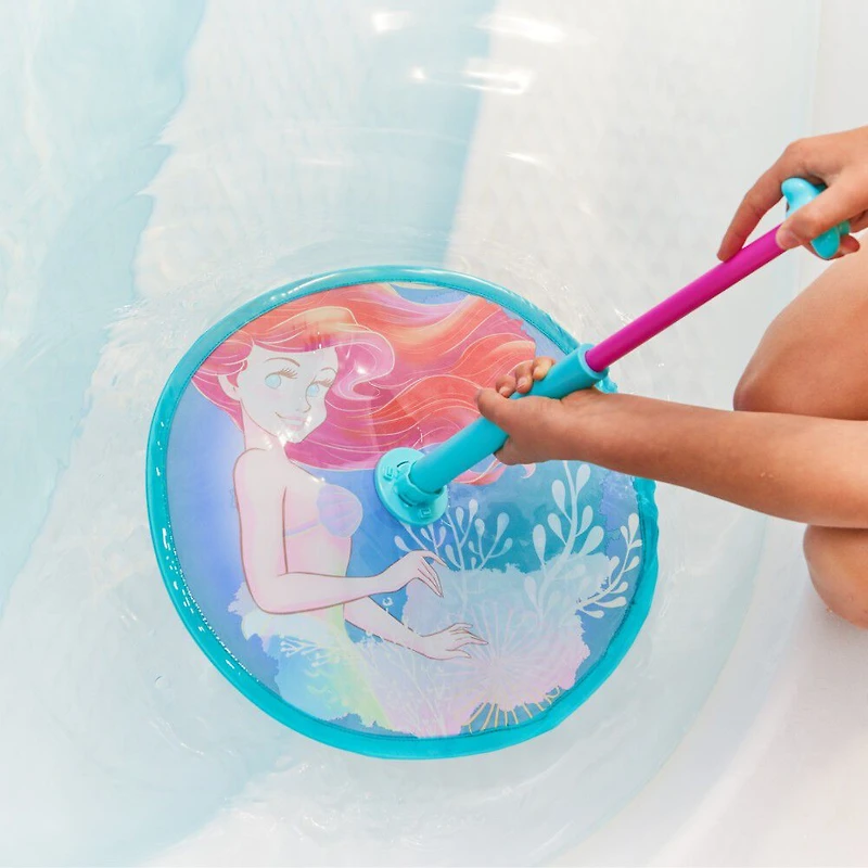 Swimways Ariel Aqua Shield Blaster, Swimming Pool Accessories & Kids Pool Toys, Little Mermaid Party Supplies & Water Toys