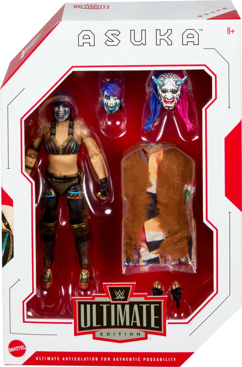 WWE Ultimate Edition Figurine articulée et acc. Asuka