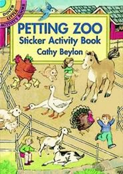 Petting Zoo Sticker Activity Book - Édition anglaise