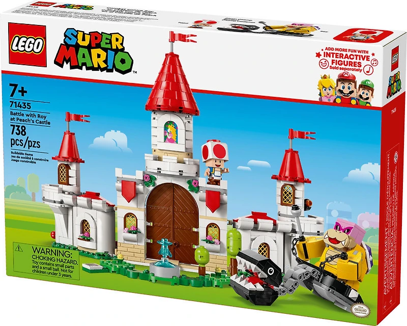 LEGO Super Mario Combat contre Roy au château de Peach 71435