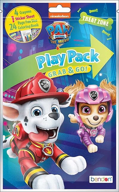 E-Paw Patrol The Movie Grab and Go Play Pack - English Edition