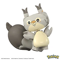 MEGA Pokemon Skwovet Building Toy Kit, Poseable Action Figure with Poke Ball (19 Pieces)