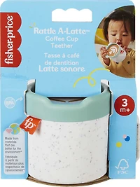 Fisher-Price Rattle A-Latte Coffee Cup Teether