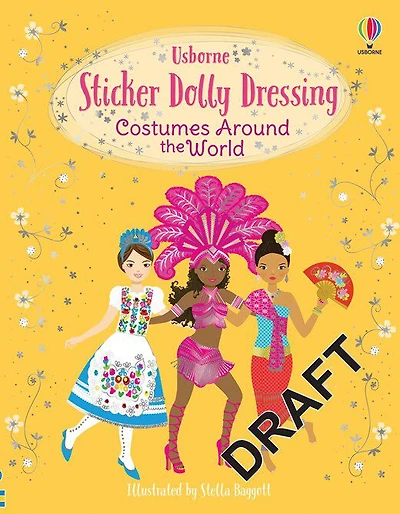 Sticker Dolly Dressing: Costumes Around The World - Édition anglaise