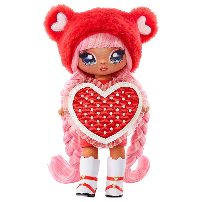 Na Na Na Surprise Valentina Moore - poupée-mannequin de 19 cm (7,5 po), inspirée d'un ourson rouge