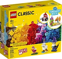 LEGO Classic Briques transparentes créatives 11013 (500 pièces)