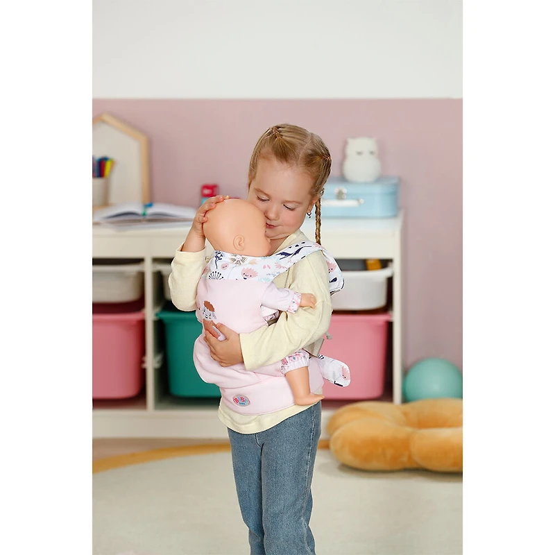 BABY born Baby Carrier Flower for 36cm and 43cm dolls