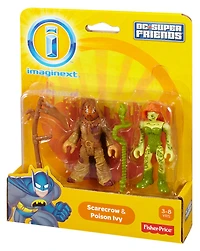 Fisher-Price Imaginext - DC Super Friends Scarecrow and Poison Ivy Figure - English Edition