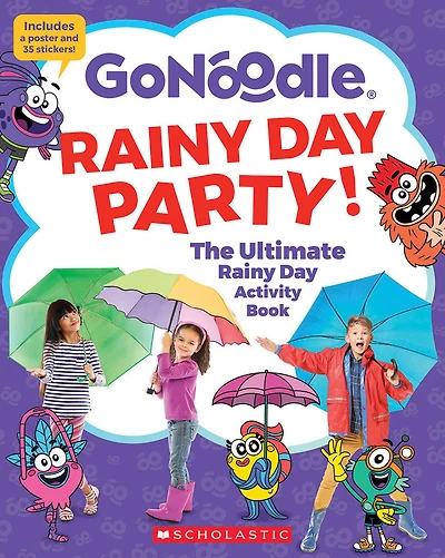 Rainy Day Party! The Ultimate Rainy Day Activity Book (GoNoodle) (Media tie-in) - English Edition