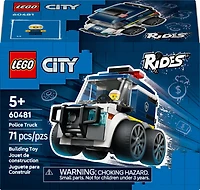 LEGO City Rides - Police Truck Building Toy for Kids, Boys, & Girls, Ages 5+ - 60481