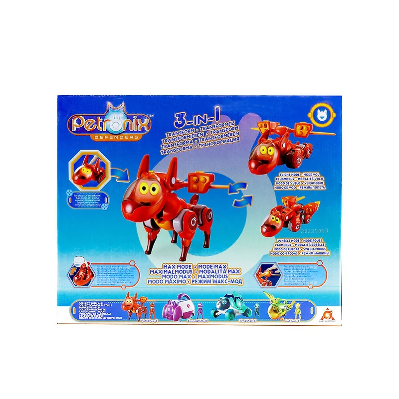 Petronix Deluxe Transforming Pup-E and Matt