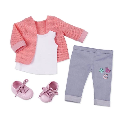 My Lucky Jeans, Our Generation, Tenue avec jean pour poupées de 18 po