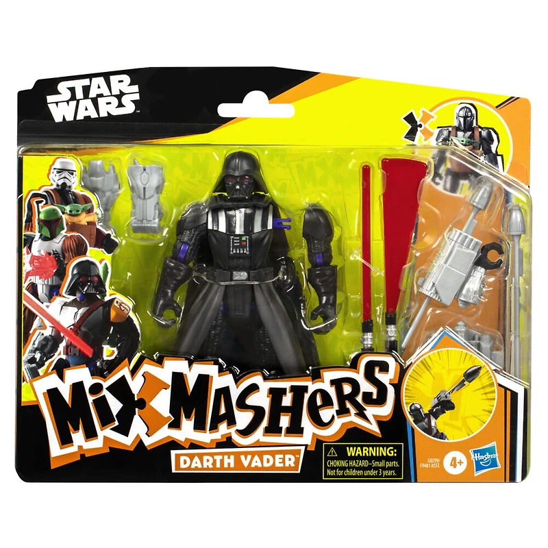 MixMashers Star Wars Darth Vader Custom Mix-And-Match Deluxe Action Figure & Accessories
