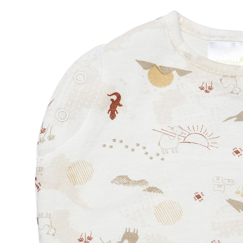 Perlimpinpin-Sac de nuit nouveau-né en bambou-Desert-0-3m