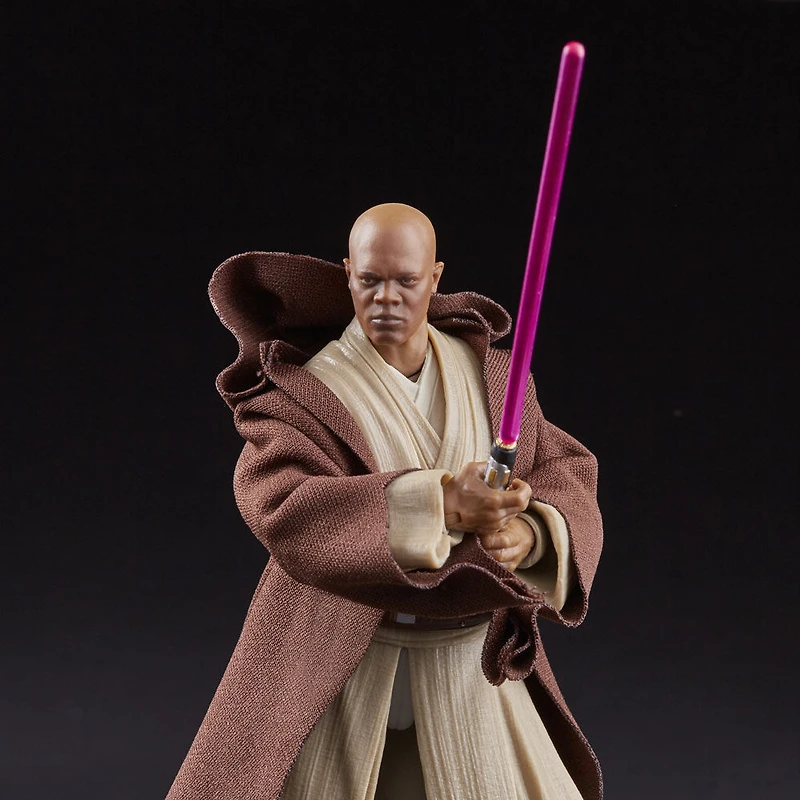Star Wars La série noire - Figurine Mace Windu de 15 cm