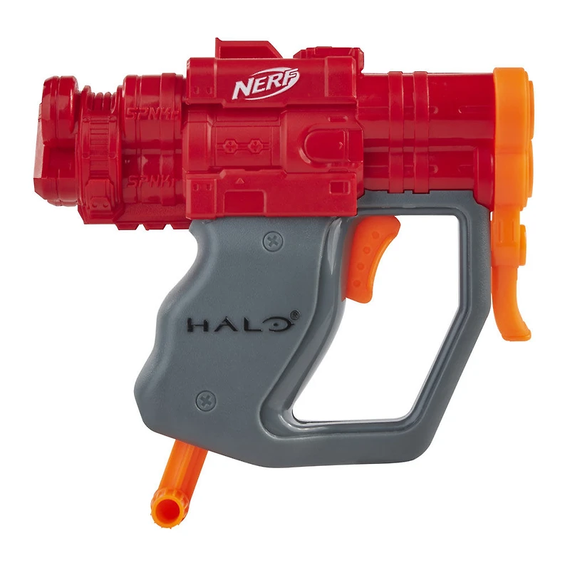 Nerf MicroShots Halo SPNKr, mini-blaster et 2 fléchettes Nerf