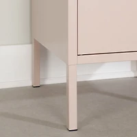 Dylane Table de chevet Rose pâle