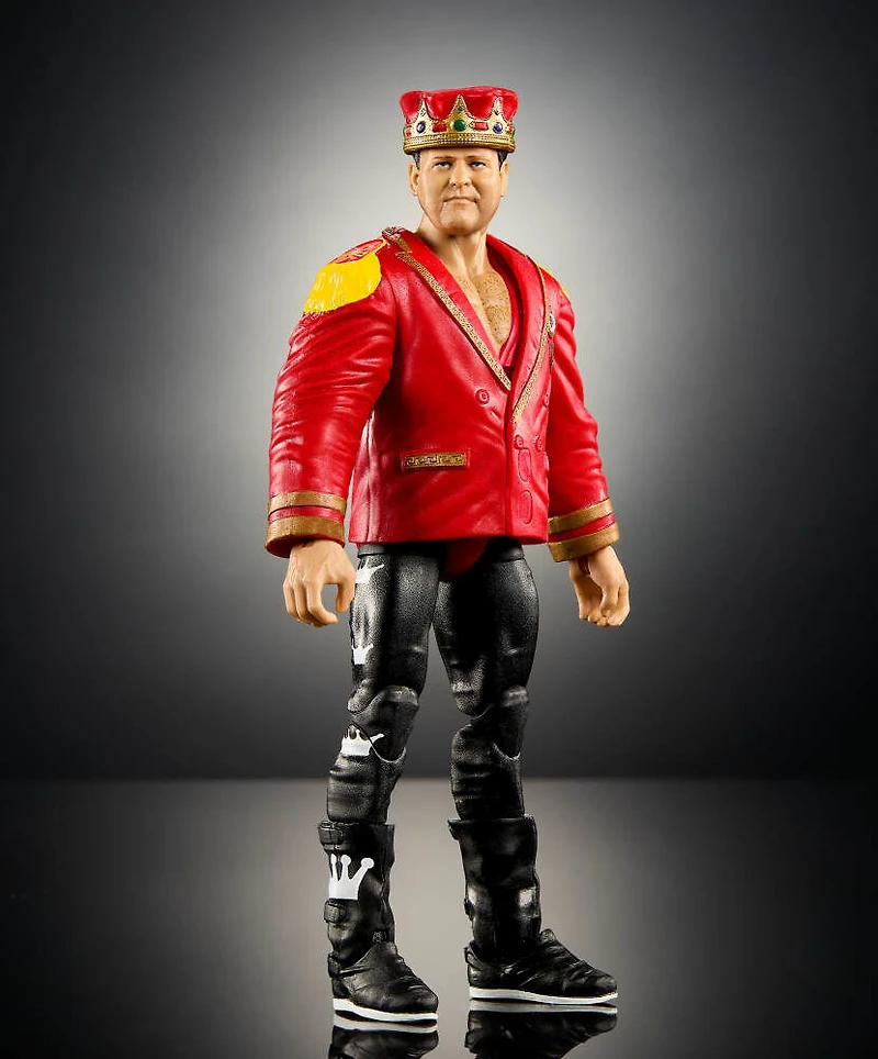 WWE-Figurine Élite Jerry 'The King' Lawler Monday Night War-15cm