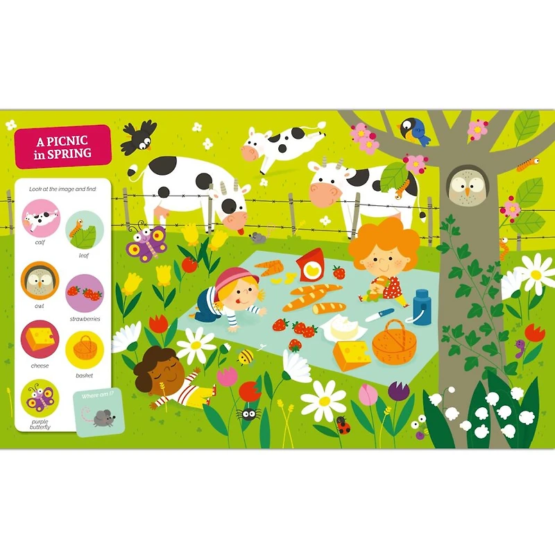 Seek-and-Find Little Ones: The Four Seasons - English Edition