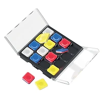 Rubik's, Flip Pack and Go Fast-Paced Problem-Solving Strategy Travel-Sized Two-Player Puzzle Board Game