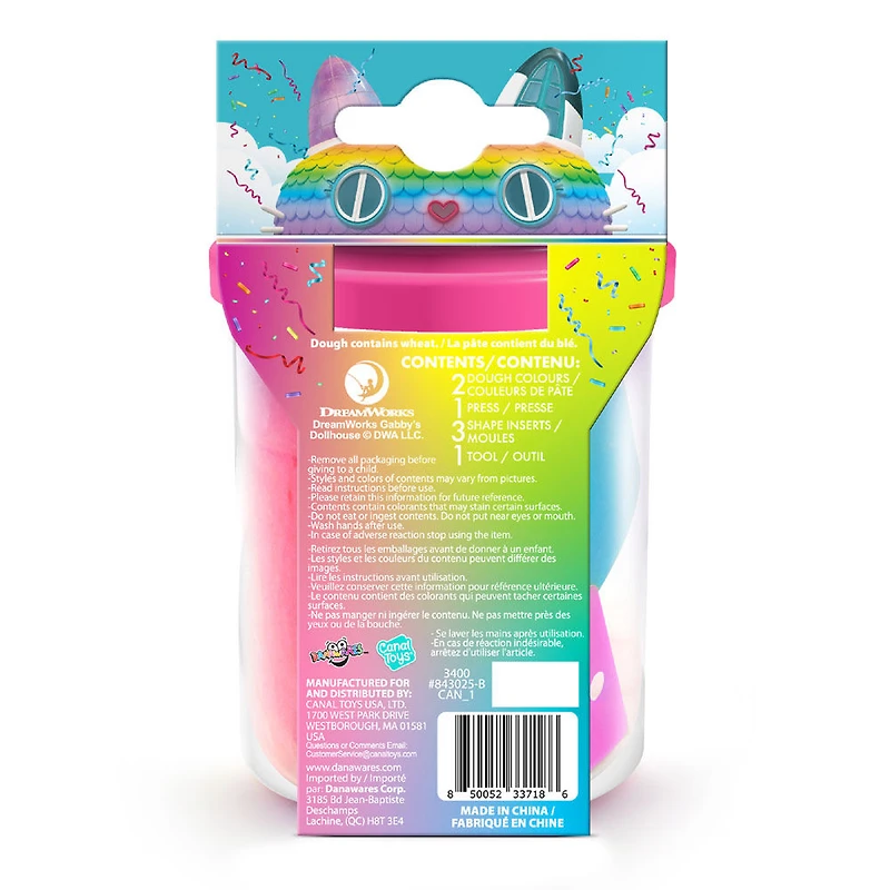 Gabby Mini Rainbow Dough Kit