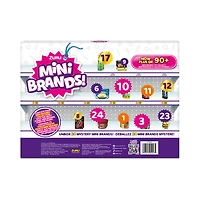 Calendrier de l'Avent de Mini Brands en édition limitée, avec 4 Minis exclusifs par ZURU