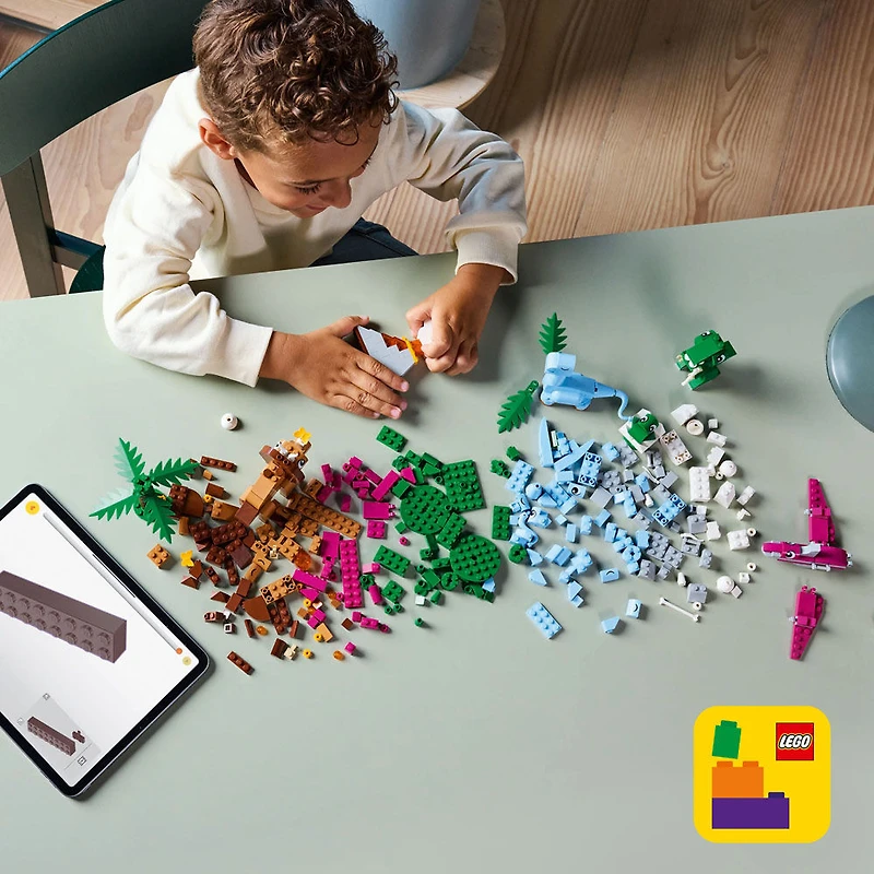 LEGO Classic Creative Dinosaurs Toy - Building Blocks Toy - Learning and Educational Toy - 11041