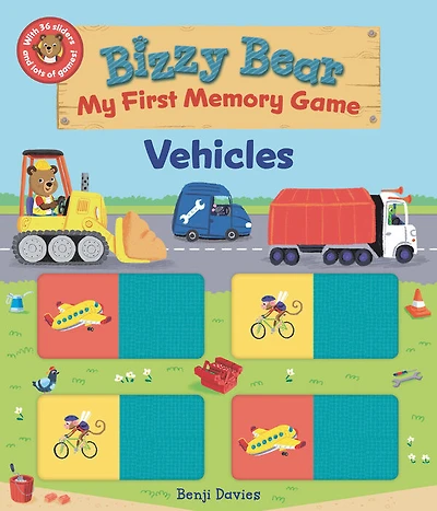 Bizzy Bear: My First Memory Game: Vehicles - Édition anglaise