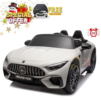 KIDSVIP Mercedes Benz 24V SL63 Voiture 4X4 sous licence pour enfants avec RC