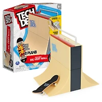 Tech Deck, Big Vert Wall X-Connect Park Creator, Coffret rampe à construire et à personnaliser avec fingerboard exclusif