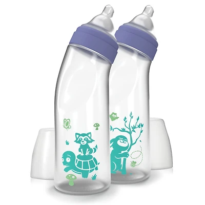 Balance+ Angled Bottle 9Oz 2Pack W Paci