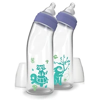 Balance+ Angled Bottle 9Oz 2Pack W Paci