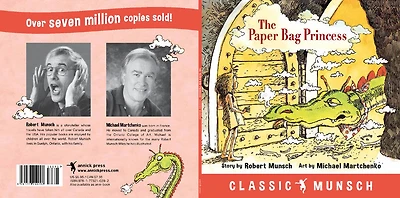 Munsch - The Paper Bage Princess Paper Back - English Edition