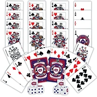 Masterpieces Puzzle Company Montreal Canadiens ensemble de deux jeux de cartes et de dés jeu de cartes