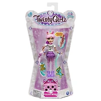 Twisty Girlz, Glitzy Bitsy Transforming Doll to Collectible Bracelet with Mystery Twisty Petz